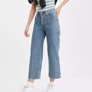 Levi's Mile High Wide Leg Blue Jeans Size 29